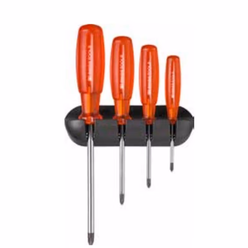 PB SWISS TOOLS/ 瑞铂 多功能十字螺丝刀4件套(托架) PB 6242