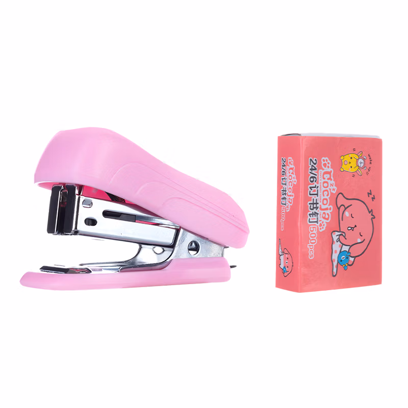 晨光订书机Cocoja卡通12号套装ABS91649
