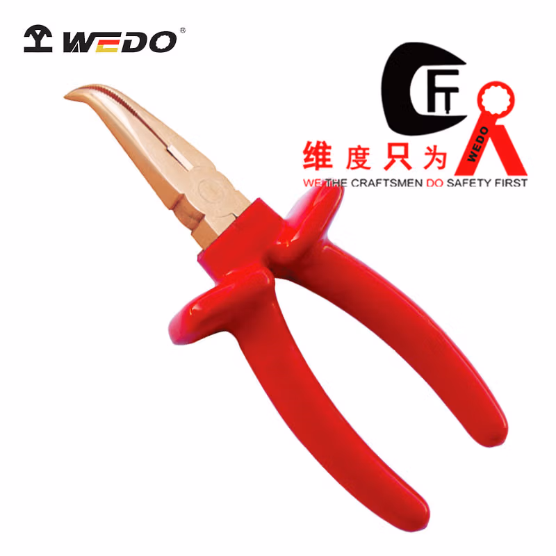 WEDO/维度 防爆绝缘浸塑弯嘴钳 INB6204A-1002