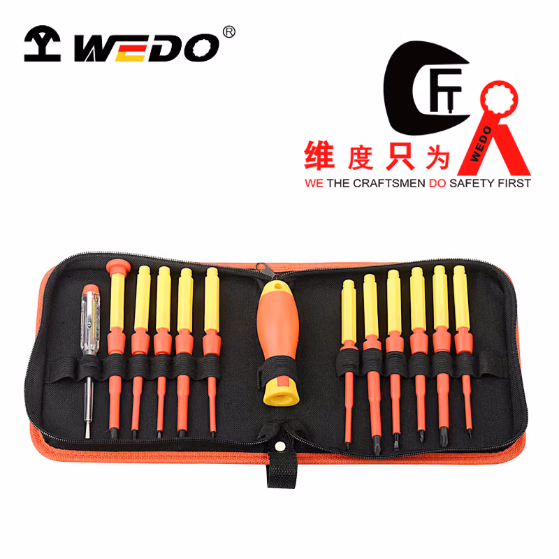 WEDO/维度 12件套绝缘精密螺丝批 IN551-12
