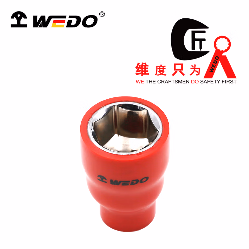 WEDO/维度 绝缘浸塑套筒头（C=1/2