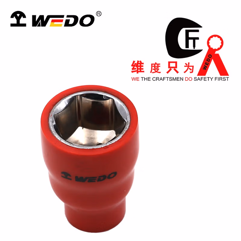 WEDO/维度 绝缘浸塑套筒头（C=3/8