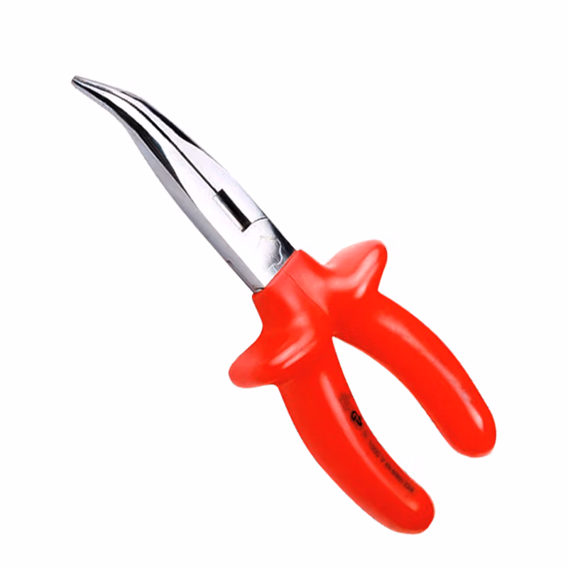 WEDO/维度 绝缘浸塑德式弯嘴钳 IN505A-06