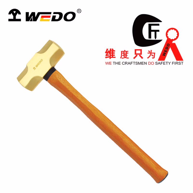 WEDO/维度 黄铜木柄八角锤 BR2101B-1016