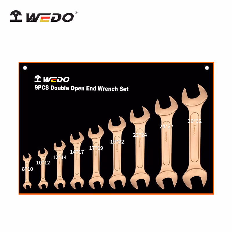 WEDO/维度 防爆双头呆扳手组套\BEA-9 9件\铍青铜 BEA-9