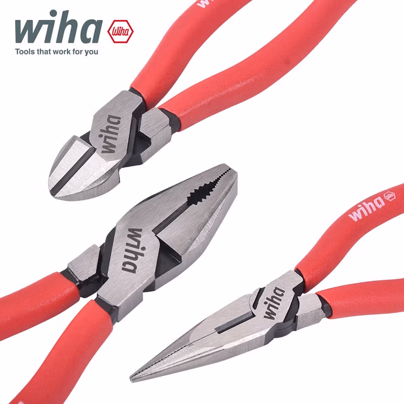 WIHA/威汉 DynamicJoint经典型三点夹持钢丝钳 26709