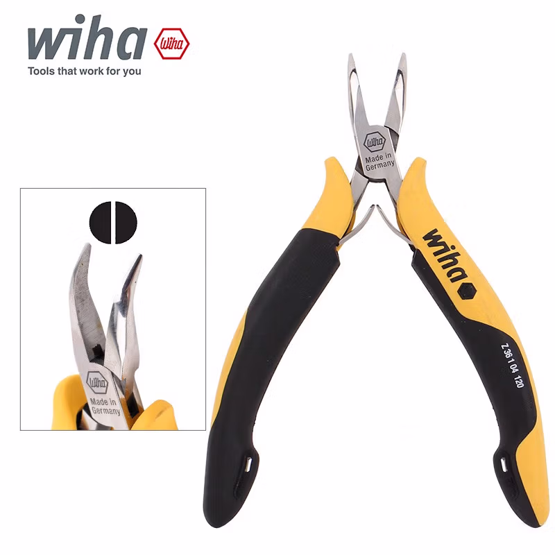 WIHA/威汉 专业型防静电弯嘴尖嘴钳 26802