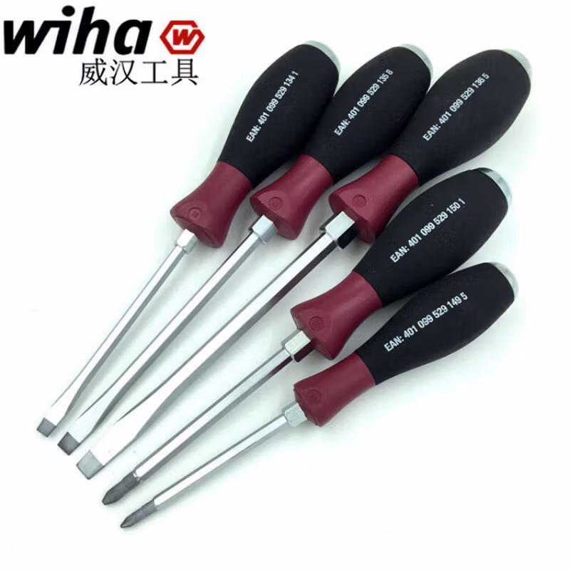 WIHA/威汉 MicroFinish防滑穿心螺丝刀5件套 29138