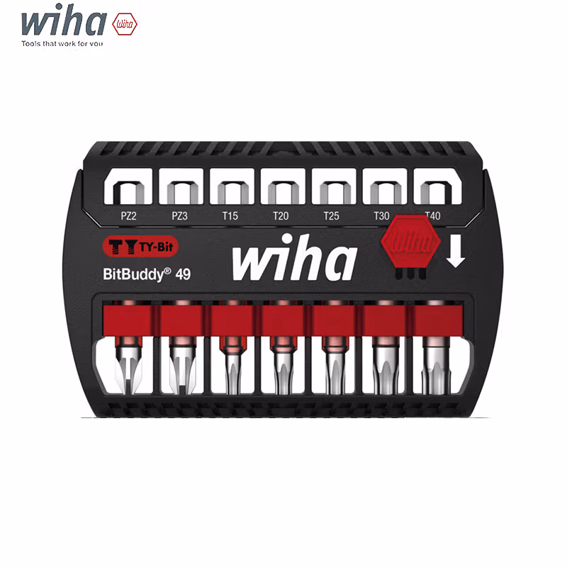 WIHA/威汉 BitBuddy 终结者高抗扭冲击批头匣49mm7件套 42117