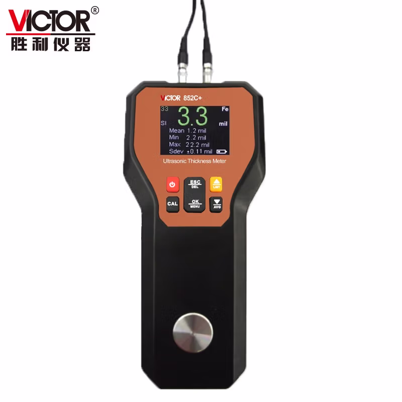 VICTOR/胜利仪器 超声波测厚仪 VC852C+