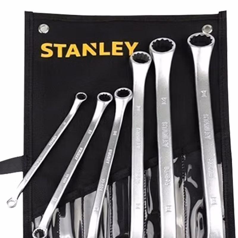STANLEY/史丹利 6件套公制雾面双梅花扳手 STMT87021-23