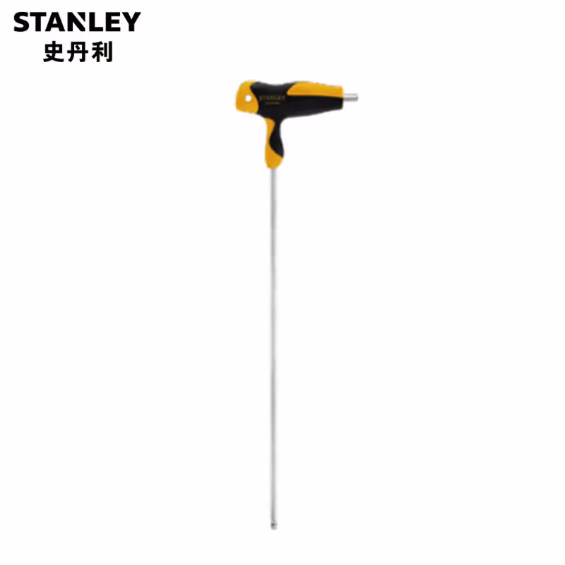 STANLEY/史丹利 T柄球头加长内六角扳手 2.5mm 200mm STHT69661-23