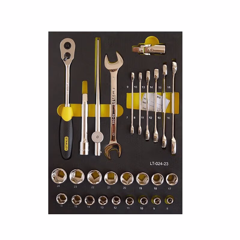 STANLEY/史丹利 28件套12.5MM系列公制工具托 LT-024-23