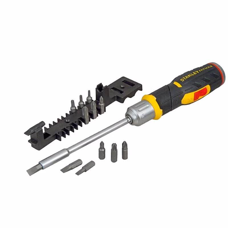 STANLEY/史丹利 FatMax 13件手柄可弯型棘轮旋柄和旋具头组套 FMHT62691-23