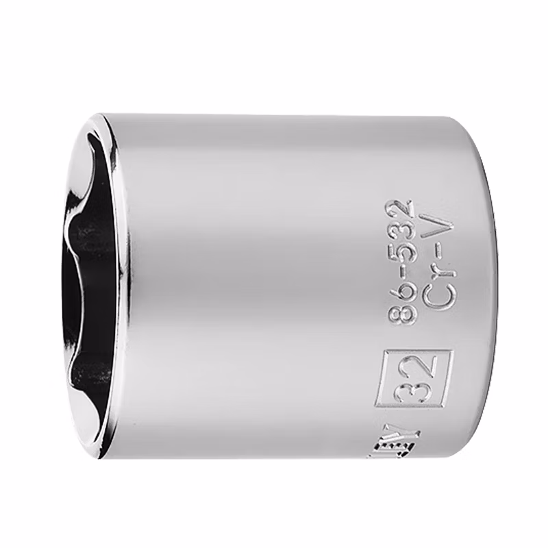 STANLEY/史丹利 12.5MM系列公制6角标准套筒32mm 86-532-1-22