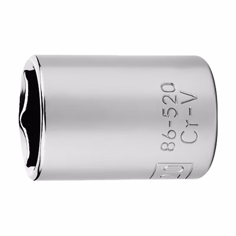 STANLEY/史丹利 12.5MM系列公制6角标准套筒19mm 86-519-1-22