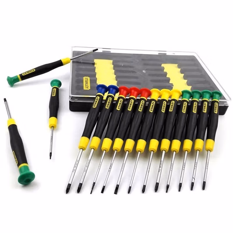 STANLEY/史丹利 15件套微型螺丝批组套A 66-381-23