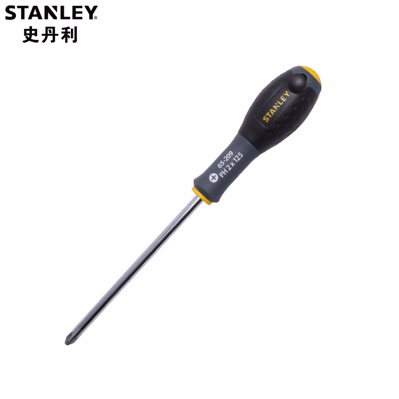 STANLEY/史丹利 三色柄十字螺丝批PH2x125mm 65-209-14