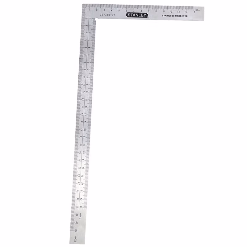 STANLEY/史丹利 不锈钢直角尺500x250mm 35-350-23