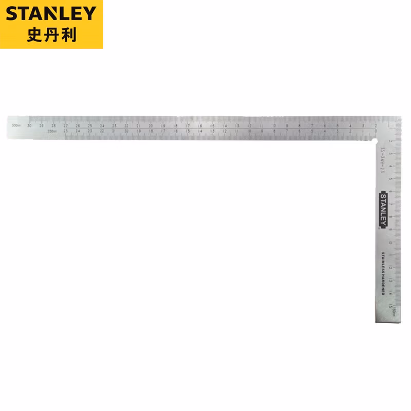STANLEY/史丹利 不锈钢直角尺300x150mm 35-349-23