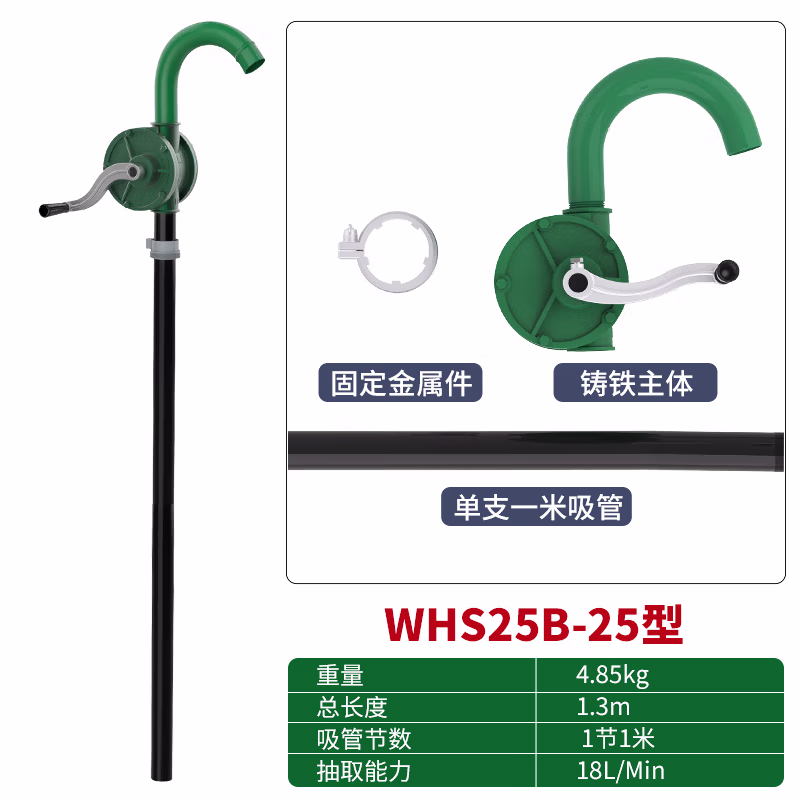 WYNNS/威力狮 手摇油泵 WHS25B