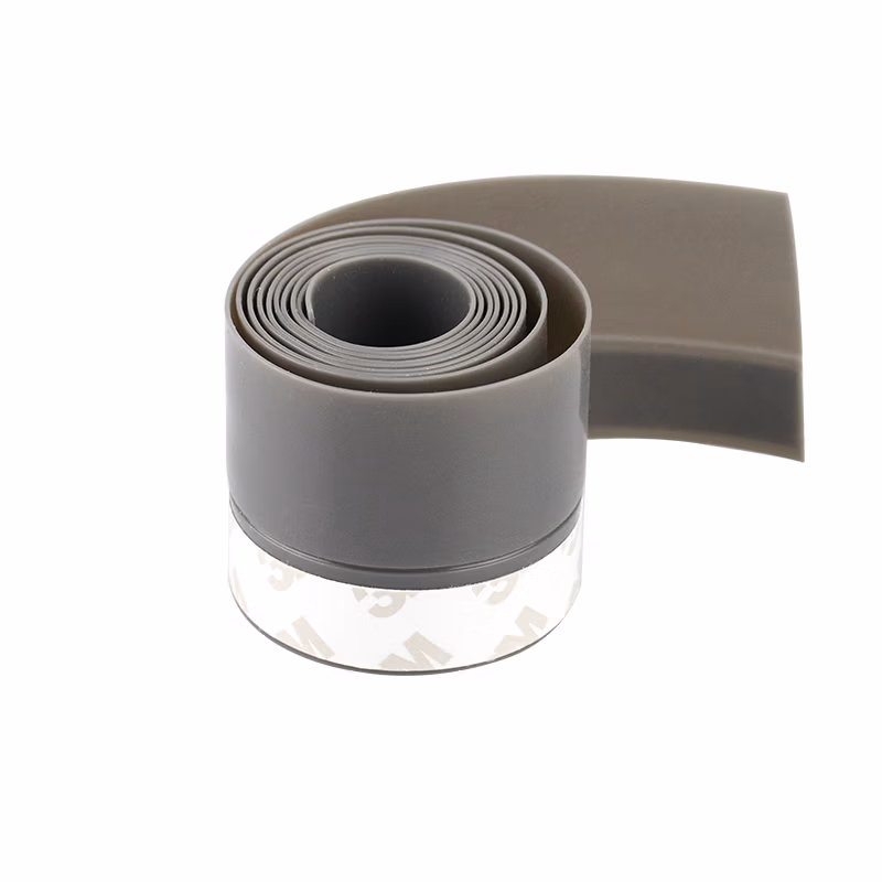 海斯迪克 HK-518 自粘型密封条 隔音防水胶条 门缝门底防风条门窗窗户保温保暖玻璃门封条 灰色45mm5米(2卷)