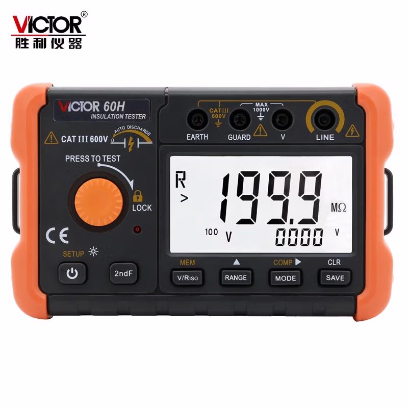 VICTOR/胜利仪器 绝缘电阻测试仪  VC60H