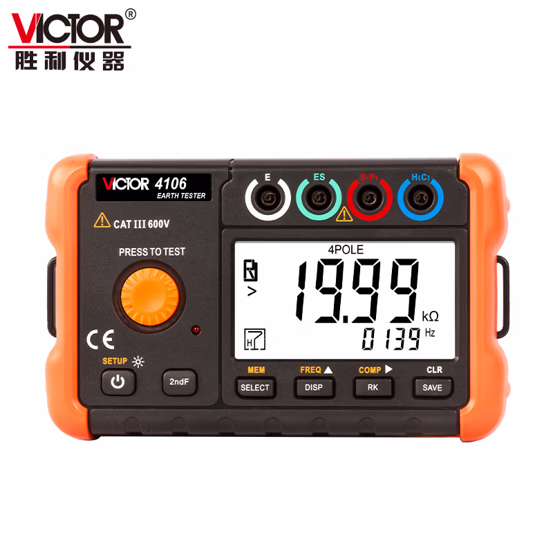 VICTOR/胜利仪器 接地电阻测试仪  4106