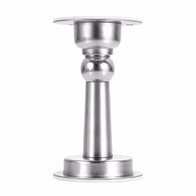 海斯迪克门吸 可免打孔地吸防撞门碰门挡防撞阻门器强磁吸门器门档门顶 201不锈钢 HKsq-459 A款门吸拉丝