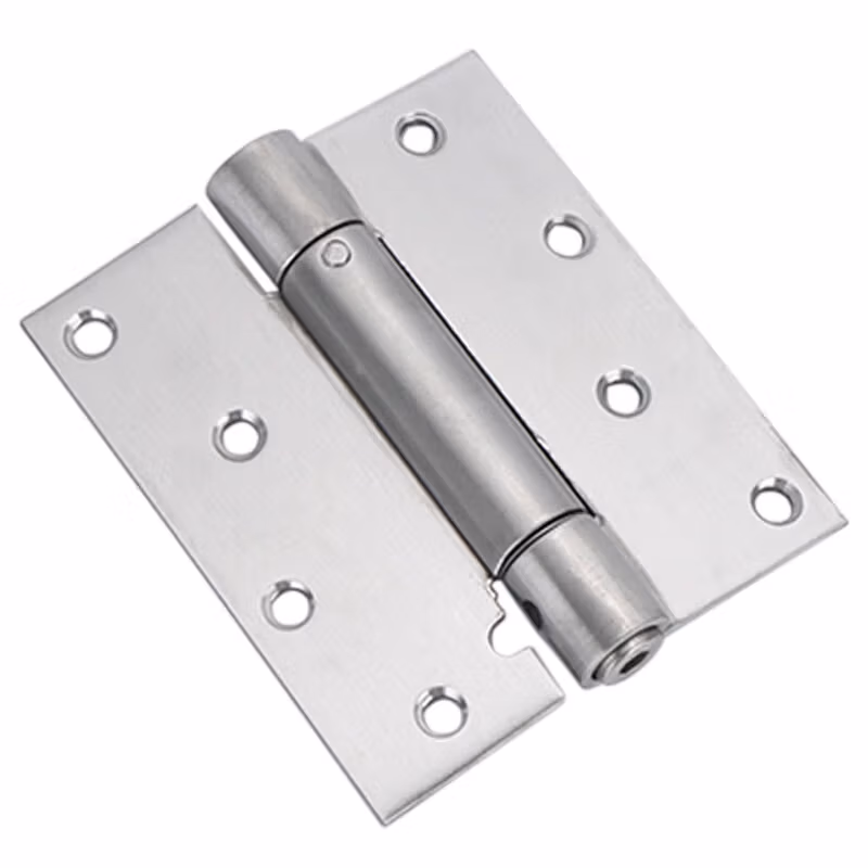 海斯迪克不锈钢隐形门合页 带闭门器自动关门铰链 暗门自闭合页弹簧合页HKsq-359 6寸单开（2个）