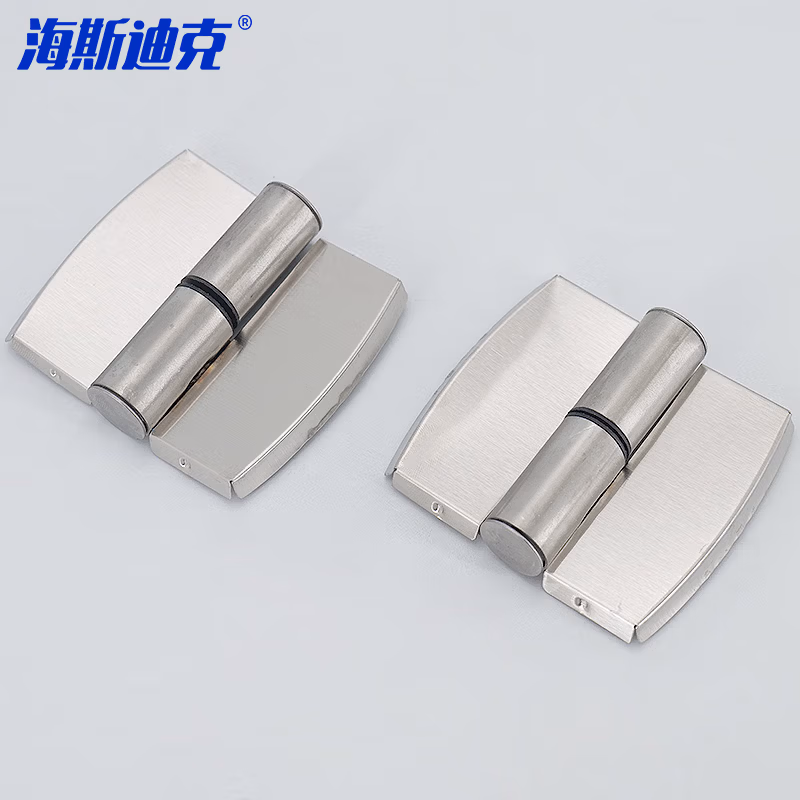 海斯迪克不锈钢隔断合页 公共厕所卫生间自闭门脱卸合页 2个 右边全不锈钢 HKsq-278