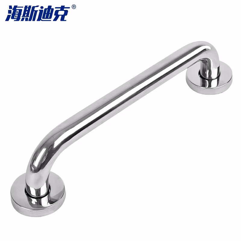 海斯迪克HKSY-91 加厚安全防滑栏杆扶手 不锈钢扶手 楼梯办公室无障碍扶手 304总长40cm亮光（25mm管径）