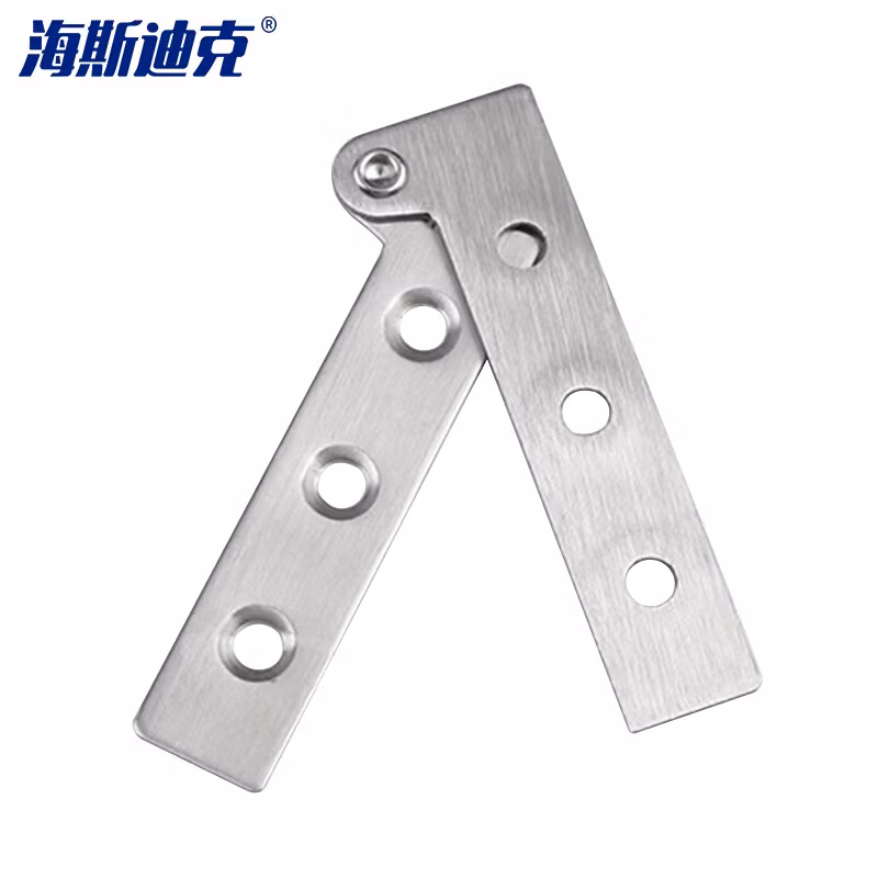 海斯迪克HKSY-78 不锈钢鸡嘴铰链 边转轴翻窗铰链 七字形铰门窗铰链 不锈钢合页 小号