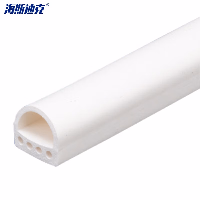 海斯迪克HKSY-66 自粘门窗密封条 6米多孔门缝隔音条 防盗门窗户防撞条防风 D型9*6白色