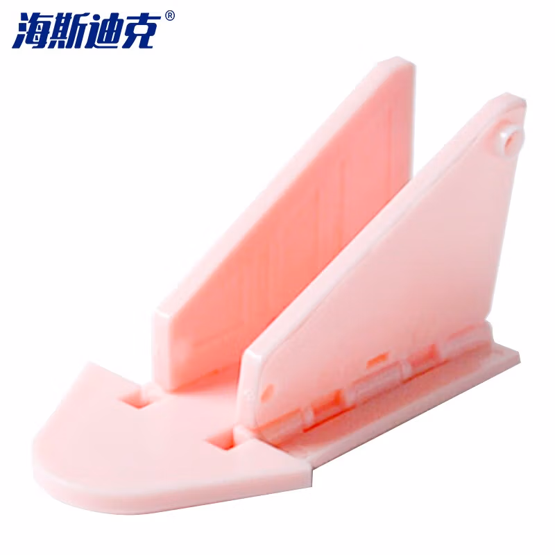 海斯迪克HKSY-61 儿童防坠楼安全移门锁推拉门窗锁 宝宝门窗阻推器安全锁窗户安全锁 粉色（5个）