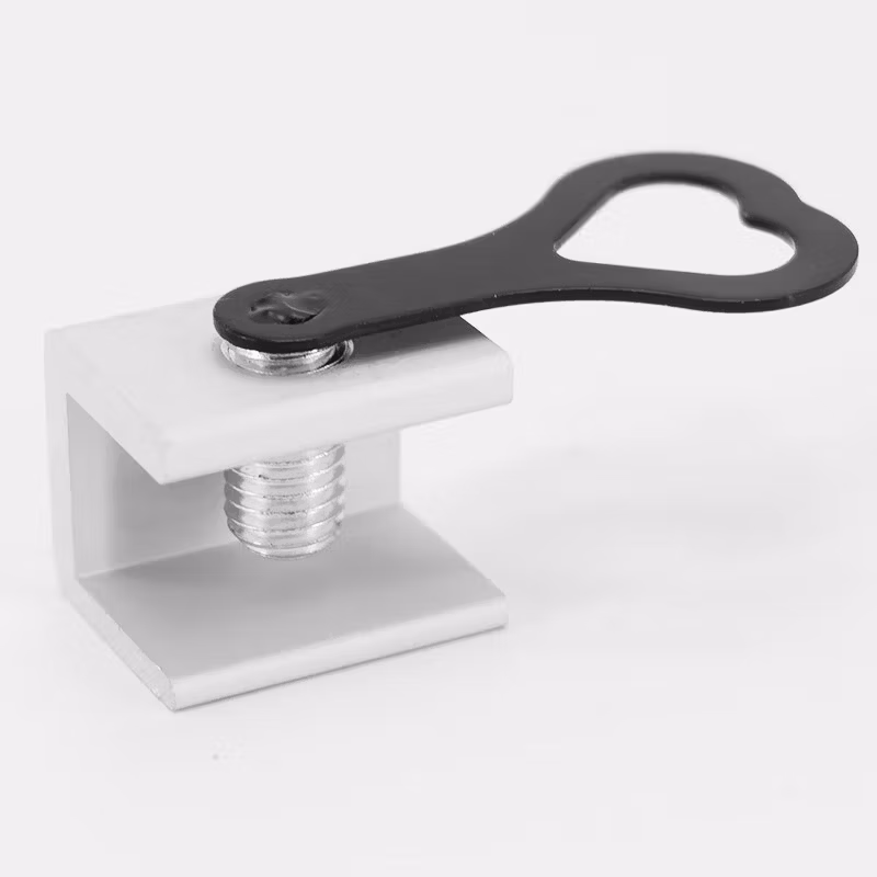 海斯迪克HKSY-22 平移窗安全锁 窗锁扣塑钢门窗轨道卡扣 限位器推拉窗 门窗防盗锁 铝合金塑钢纱窗锁 5个