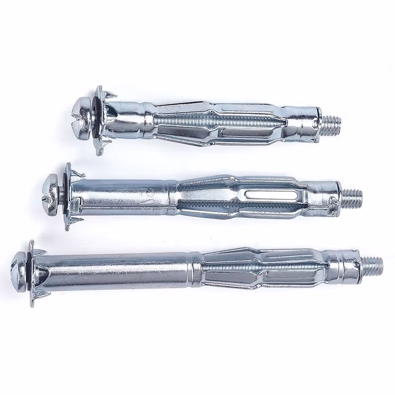 海斯迪克HKSY-123 空心砖膨胀螺丝 中空壁虎飞机膨胀螺栓 8*52（30个）