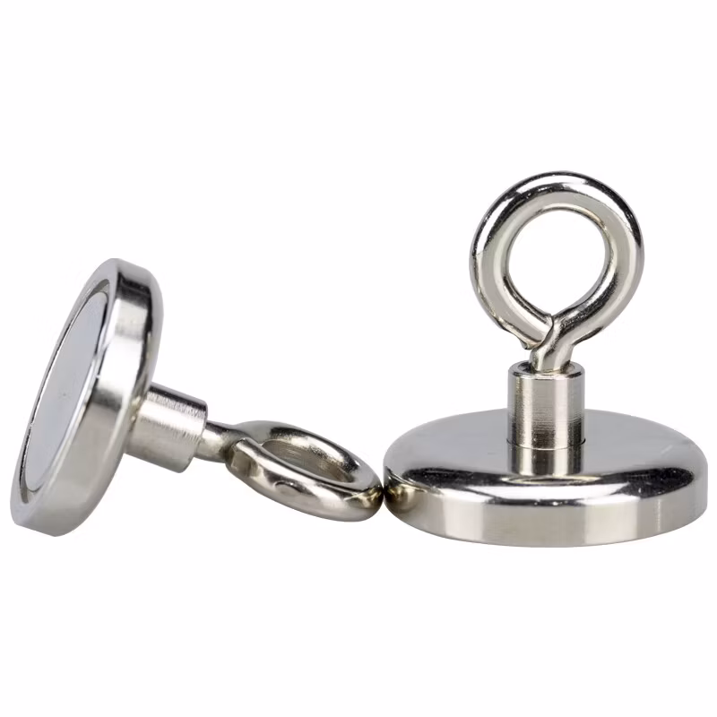 海斯迪克HKSY-114 强力金属磁铁挂钩 强磁吸盘吸铁石固定钩 钕铁硼挂钩 弯角钩SNE36