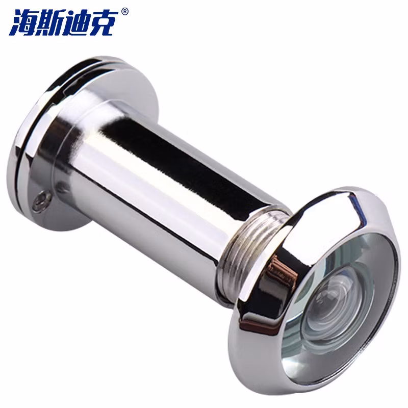 HYSTIC/海斯迪克 HKDP-22 高清大视角门镜 防盗门后盖反窥猫眼 光银