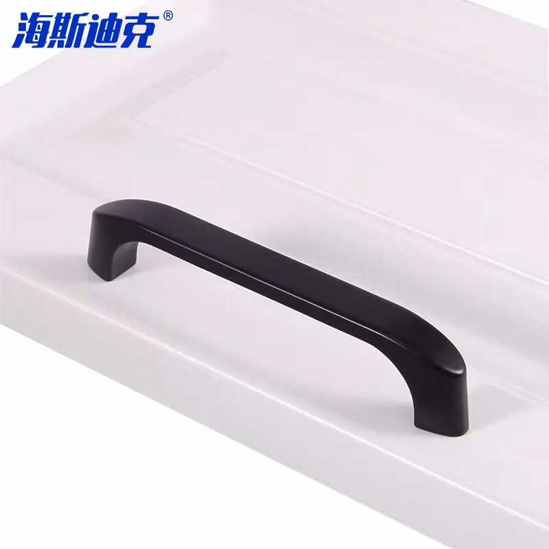 HYSTIC/海斯迪克 HKDP-163 黑色美式锌合金抽屉拉手 鞋柜橱柜衣柜门把手 930-96mm【2个】