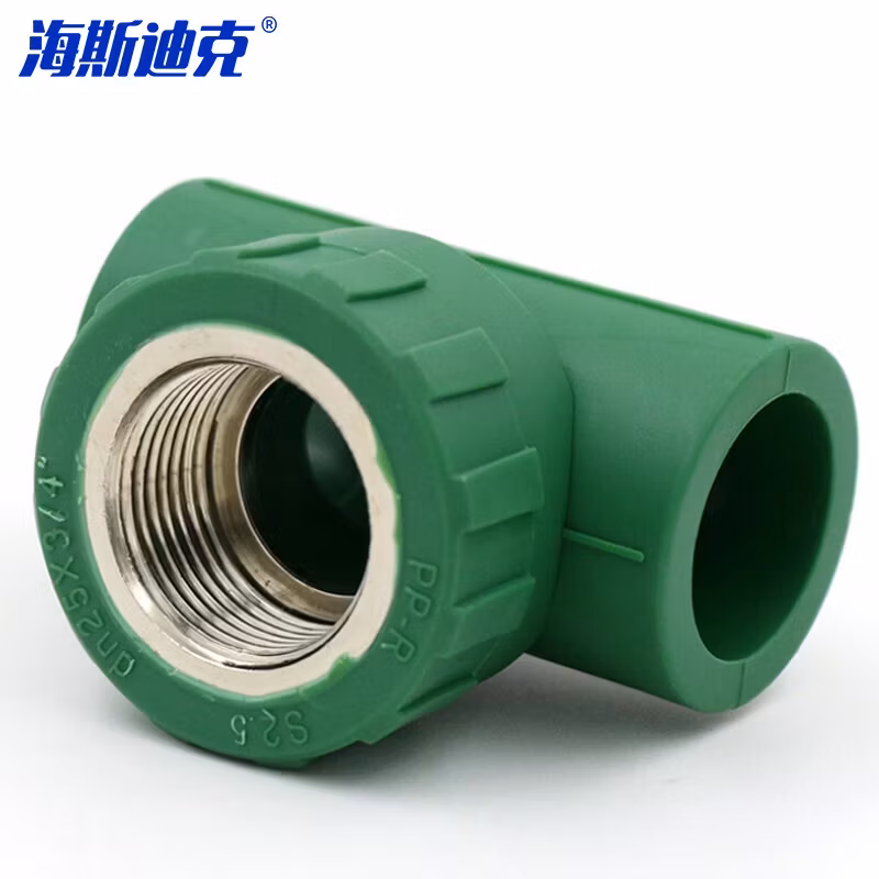 HYSTIC/海斯迪克 HKDP-102 PPR内丝三通 活接头热熔三通水管管件 颜色随机 25×3/4