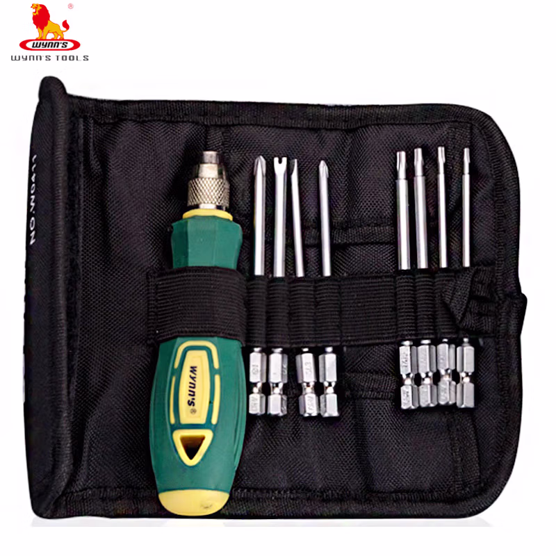 WYNNS/威力狮 九件套多用螺丝批 W0411C