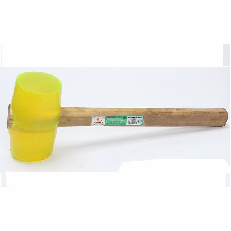 WYNNS/威力狮 木柄橡胶锤 透明 300G W0160A