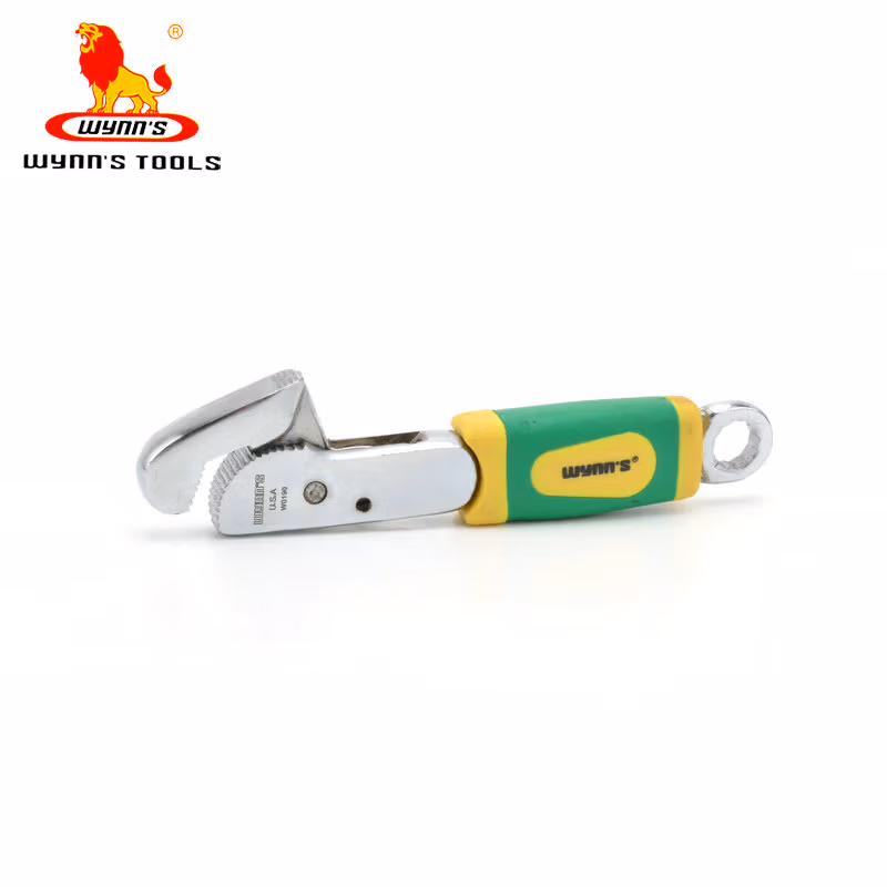 WYNNS/威力狮 万能扳手 胶柄 120MM W0190