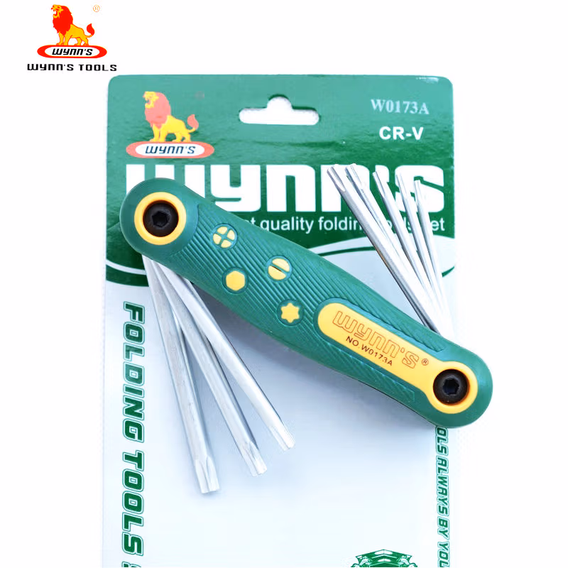 WYNNS/威力狮 梅花内六角扳手 8件套 W0173A