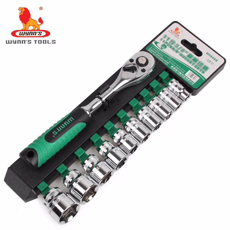 WYNNS/威力狮 3/8 套筒组套 11件 W0688B