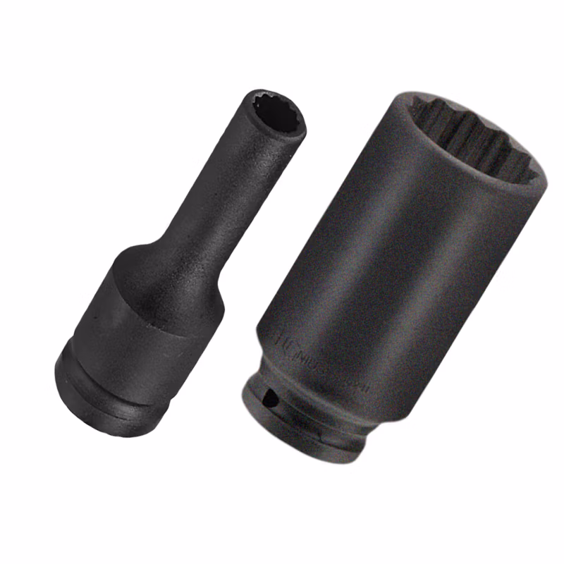 GENIUS/天赋 1/2″公制气动薄壁12角长套筒（铬钼钢） 448515