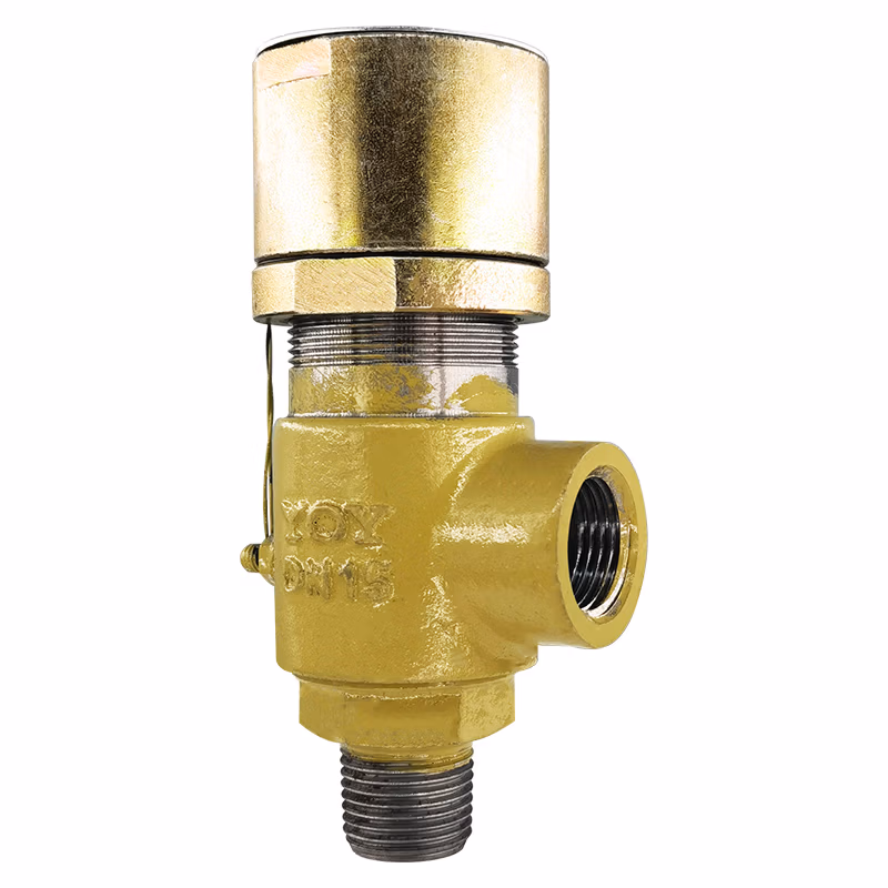 YOY/永一 A21F系列不锈钢弹簧微启式外螺纹安全阀 A21F-25P-DN32