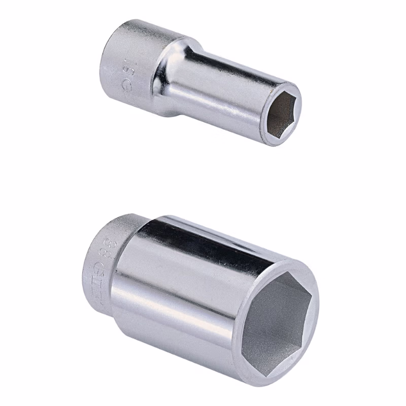 GENIUS/天赋 3/4″手动英制6角长套筒（铬钼钢） 689548