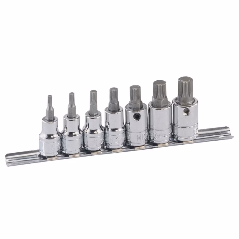 GENIUS/天赋 内12角旋具套筒组（7件套） BS-307M